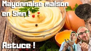 Recette mayonnaise maison | Recette facile et rapide &agrave; la truffe ✅