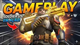 OVERWATCH 2 GAMEPLAY SOLDADO 76 EM AÇÃO