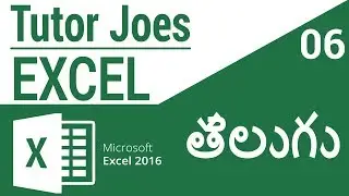 Paste Special features in Microsoft Excel 2016 in Telugu |#DailyExcel|#TJEXCEL