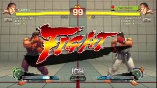 ULTRA STREET FIGHTER 4  ( Game_Fiend96 vs DANNYSONE )