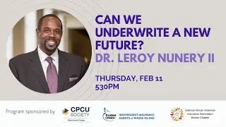 Can We Underwrite a New Future?