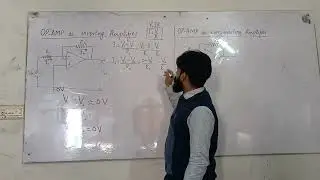 Chapter#18   Topic: OP-AMP as inverting amplifier    OP-Amp as non- Inverting amplifier