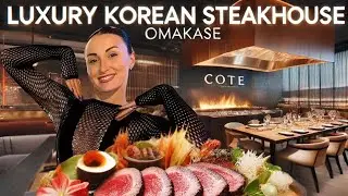 Luxury Korean Steakhouse Experience: COTE Miami Omakase Review | Best Dining in Design District