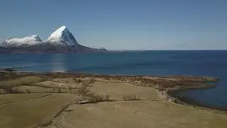 Handnes&oslash;ya, Helgeland Norway 2017 HD Dronevideo