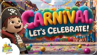 CARNIVAL, Let&rsquo;s Celebrate! 🥳 A Super Fun Party Song for Kids! (Carnaval ENGLISH Version)