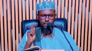 Iska ilaali inaad kudhacso qaladkanSheikh Abuubakar Xasan Maalin 