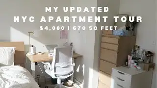 NYC Apartment Tour | $4,000 Brooklyn 1 Bedroom | 670 sq feet
