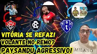 Mercado da Bola: Sa&iacute;das e Chegadas no Vit&oacute;ria  Volante Especulado no Remo e Refor&ccedil;os no Paysandu