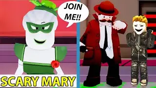 МЫ ПРИСОЕДИНИЛИСЬ К КОМАНДЕ СТРАШНОЙ МЭРИ!! - Roblox Break In 2 Злая концовка