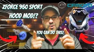 EASY HOOD LATCH MOD | CFMOTO ZFORCE 950 SPORT | АКСЕССУАРЫ