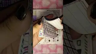 Asmr Black 🖤 journal ✨🌷 Handmade journal 🫧#diy #journal #black #viral #shorts #handmade #asmr #craft