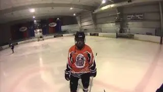 Go pro hockey with the boys first try.