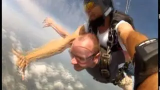 Stuarts 18000ft skydive at Skydive Space Centre