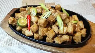 Sizzling Topu Tipid Pulutan Recipe