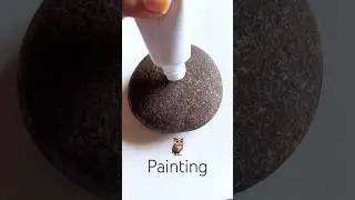 🦉 Painting on Stone 