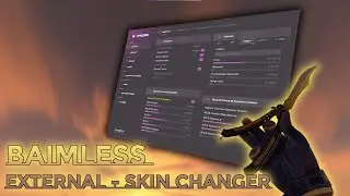 CS2 baimless External cheat with skin changer? ft. VACMODZ