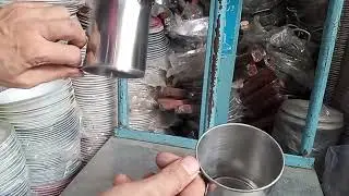 Magnet steel tea mug 4 piece