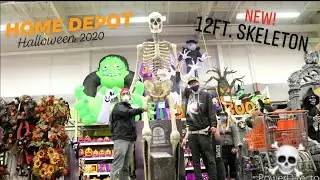Home Depot Halloween 2020- NEW! 12ft. SKELETON💀