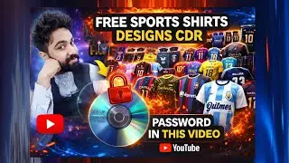 FREE CDR  SPORTS SHIRTS DESIGNS PASSWORD IN THIS VIDEO