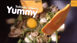 Thai Street Food in Bangkok, Thailand | Thai Sukiyaki Stir-Fry