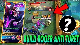 BUILD HYPER ROGER UNTUK PEMULA | WAJIB TONTON INI SAMPAI HABIS PASTI BISA MAIN ROGER ~ MLBB