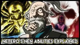 Explaining Isaac Netero's Nen Abilities (100-Type Guanyin Bodhisattva) | Hunter X Hunter Explained