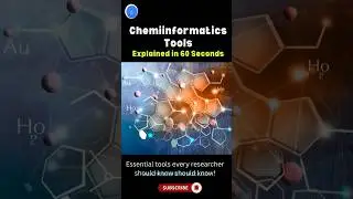 Top 5 Essential Cheminformatics Tools in 60 Seconds | Drug Design Toolkit 2025 #chemistry #pharmacy