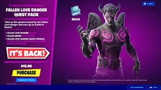 How To COMPLETE ALL FALLEN LOVE RANGER CHALLENGES in Fortnite! (Quests Guide)