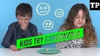 Kids try stuff: Gorgonzola | Kids Try Grown-up Foods