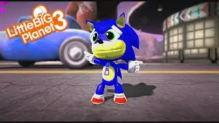 LittleBigPlanet 3 - sonic movie 2020 costume dlc