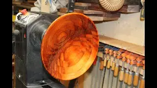 From Flat Board to Art | Koa Segmented Ring Bowl
