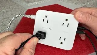 8 Outlet Power Extension Cord with USB Ports Review - Multi Outlet Power Extension Cords