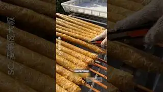 The Unique Process Behind Delicious and Nutritious Tofu Skin #shorts