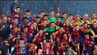 BARCA WIN LA LIGA🏆🏆🏆 The 123 Treble Song! (442oons Parody)