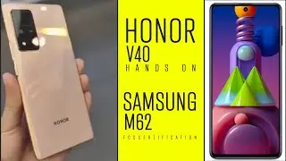 🔴Honor V40 Hands On Video And Samsung M62 Specifications #Shorts