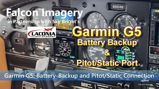 Garmin G5 Battery Backup and Pitot Static Connection