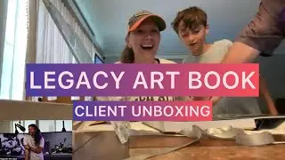 Legacy Art Book - Product Unboxing w/ Steven Hancock | RAGU Photography | Keeper Wars Ink | KONPOLI