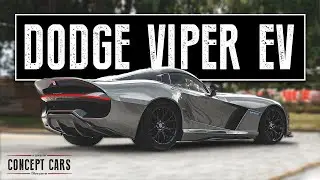 Рендер Dodge Viper EV &mdash; V10 нового поколения
