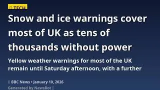 BREAKING: Yellow weather warnings