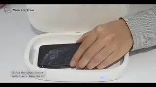 S2 Plus Portable UV Cell Phone Sanitizer with USB Charger Multi Use UV Light Disinfection box