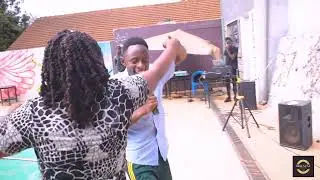 Kenyan top MC Sir Robiih Wa Embu hosting a swimming pool party  at ORIENTAL PALACE,with Kangaru high