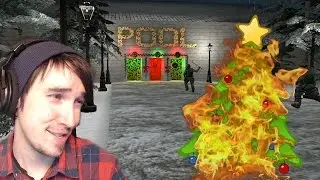 CHRISTMAS HOLIDAY AT THE POOL! Gmod TTT