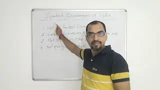 Drawback or disadvantages of Python Language Class 11 Computer Science with Python