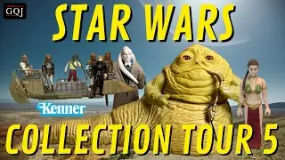 Обзор коллекции игрушек Kenner STAR WARS Джабба Хатт (3 3/4 дюйма) - Часть 5