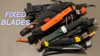 Partial Collection- Fixed Blades (Backpack)