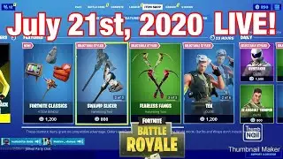 NEW FORTNITE ITEM SHOP COUNTDOWN! (July 21th, 2020) (NEW FORTNITE ITEM SHOP LIVE TODAY)
