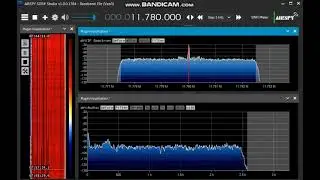 SDR Comparison: Perseus / Airspy HF+Discovery on 11780kHz RN da Amazonia