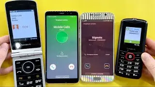 Crazy Old Phone vs New/ teXet vs Samsung/ Lots of Cool Outgoing and Incoming Mobile Calls