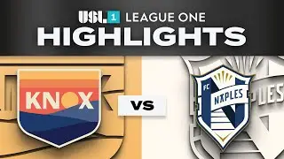 8.27.2025 | One Knoxville SC vs. FC Naples - Game Highlights