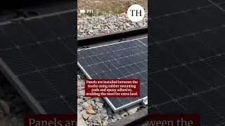 Varanasi sets green milestone with India's first removable solar panel rail track